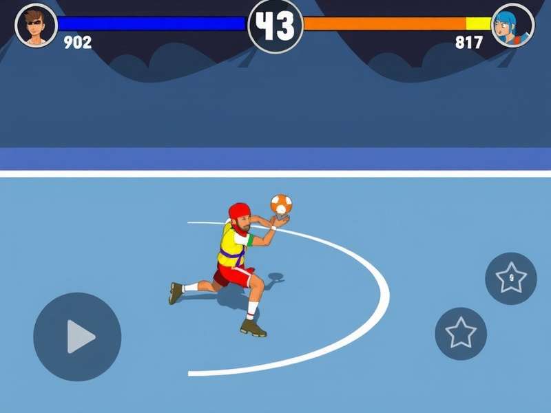 Indian Handball Warrior Gameplay Screenshot